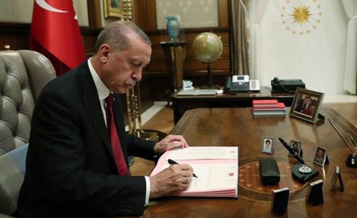 توقيع الرئيس اردوغان على البرنامج الرئاسي السنوي لعام 2022 