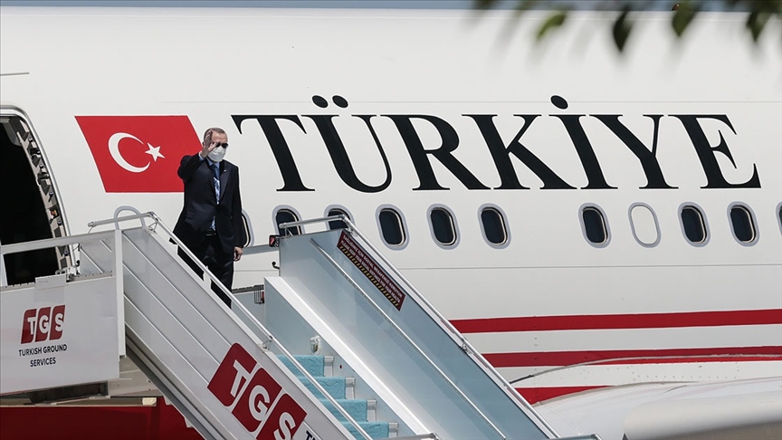 الرئيس التركي أردوغان في زيارة رسمية إلى تركمانستان