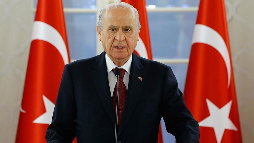 تركيا دولت بهجلي الانتخابات ستجرى في فصل الربيع