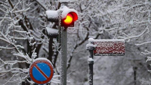 توقعات جوية بعودة الثلوج والصقبع إلى مدن تركية 